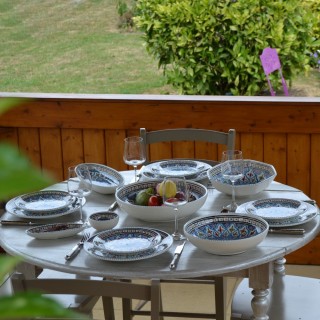 Jatte Bakir turquoise - D 31 cm