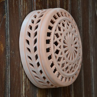 Applique Murale Ronde Terre Cuite