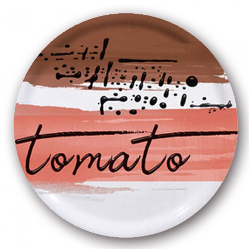 Lot de 6 assiettes à pizza Tomato - D 31 cm - Napoli