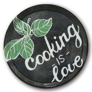 Lot de 6 assiettes à pizza Cooking Love-D 31 cm