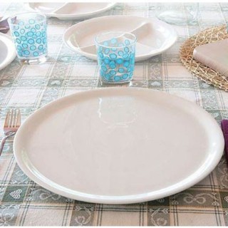 Assiette à pizza porcelaine blanche - D 31 cm - Napoli