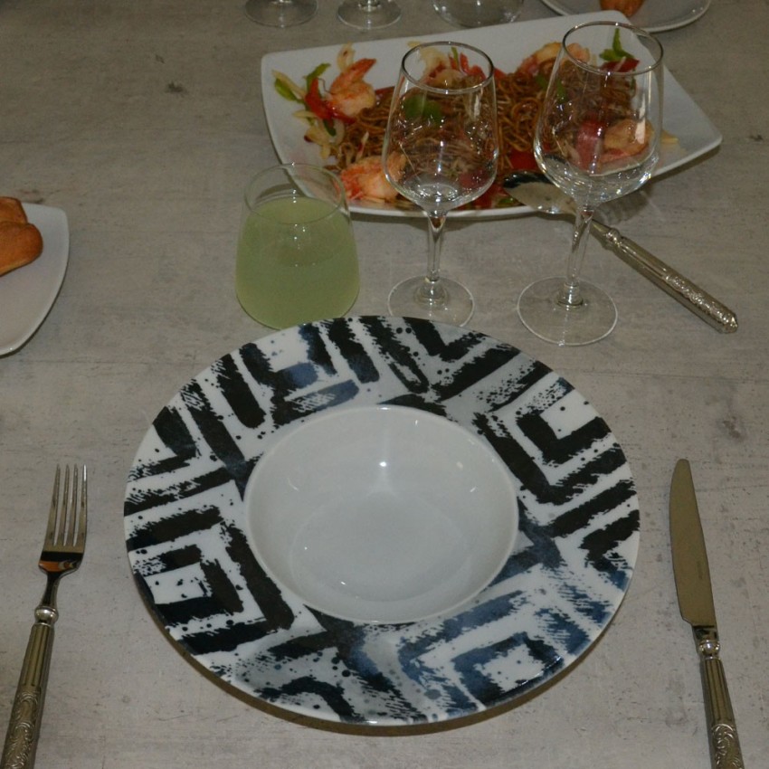 Assiette creuse à risotto Buona - D 27,5 cm