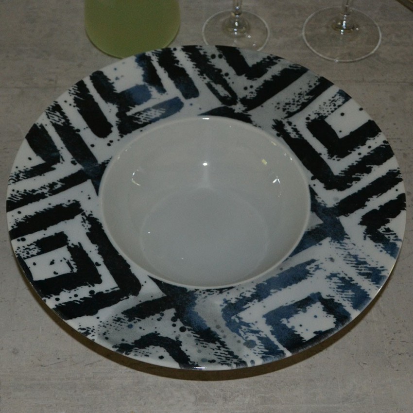 Assiette creuse à risotto Buona - D 27,5 cm