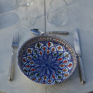 Jatte Bakir bleu - D 20 cm