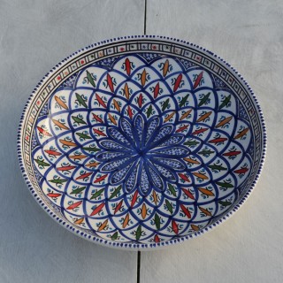 Jatte Bakir bleu - D 31 cm