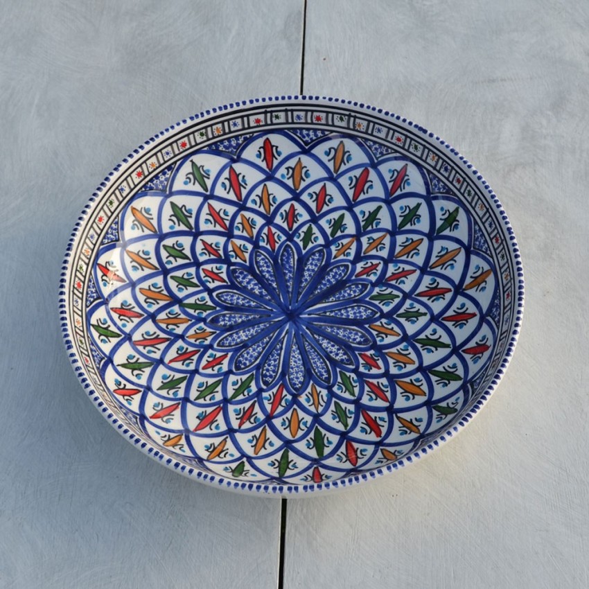 Jatte Bakir bleu - D 26 cm