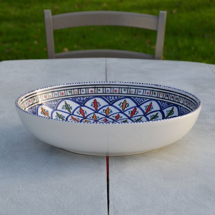 Jatte Bakir bleu - D 26 cm