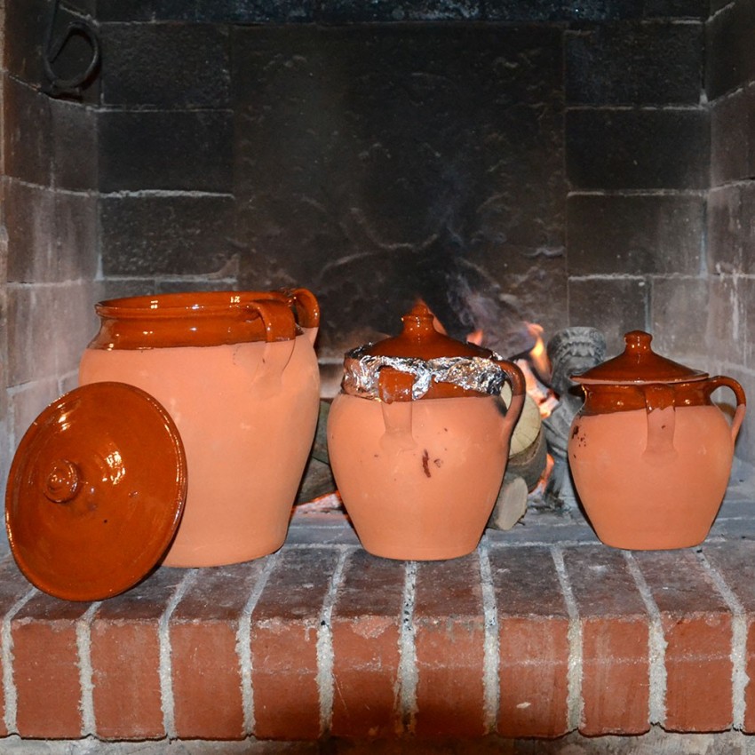Jarre de cuisson Petit Modèle en Terre Cuite