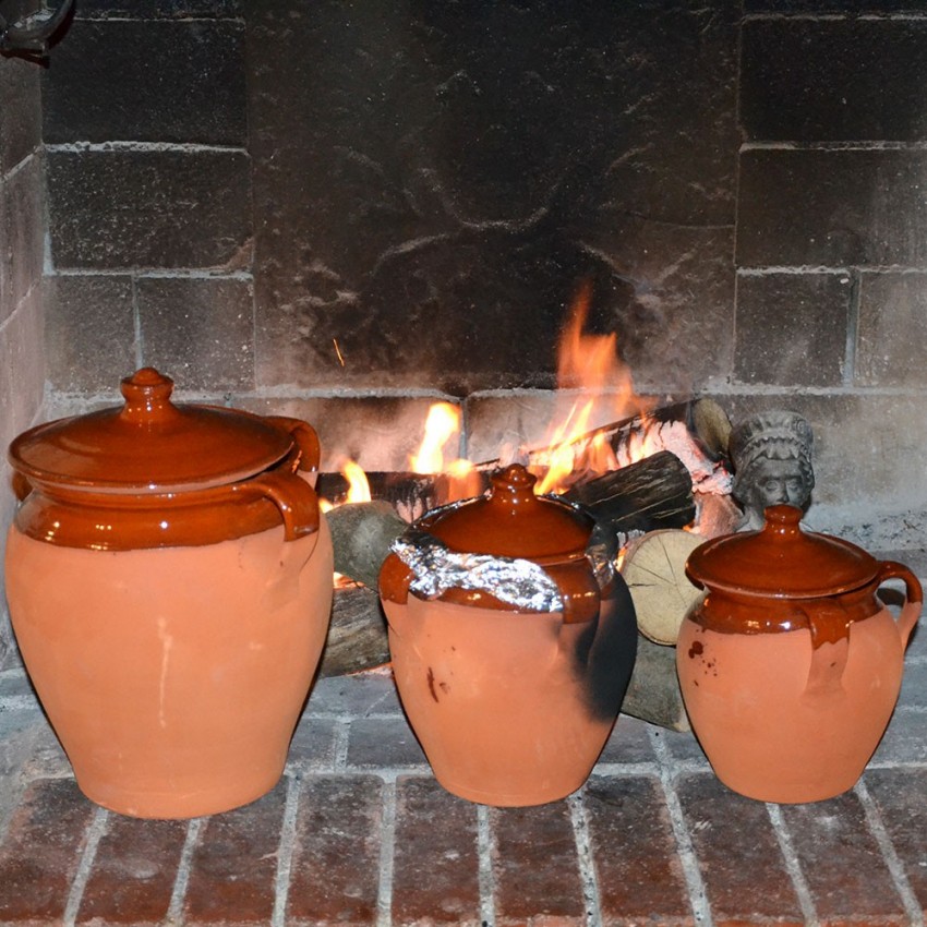 Jarre de cuisson Grand Modèle en Terre Cuite