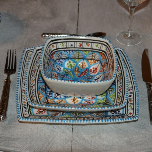 Service de table carrée Bakir Royal - 6 pers 2