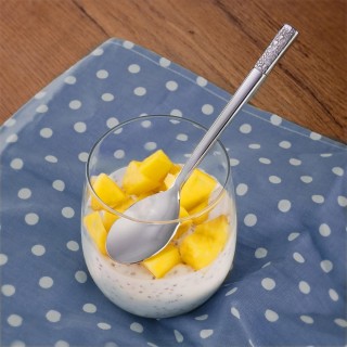 Couverts x 6 personnes en inox Fiori