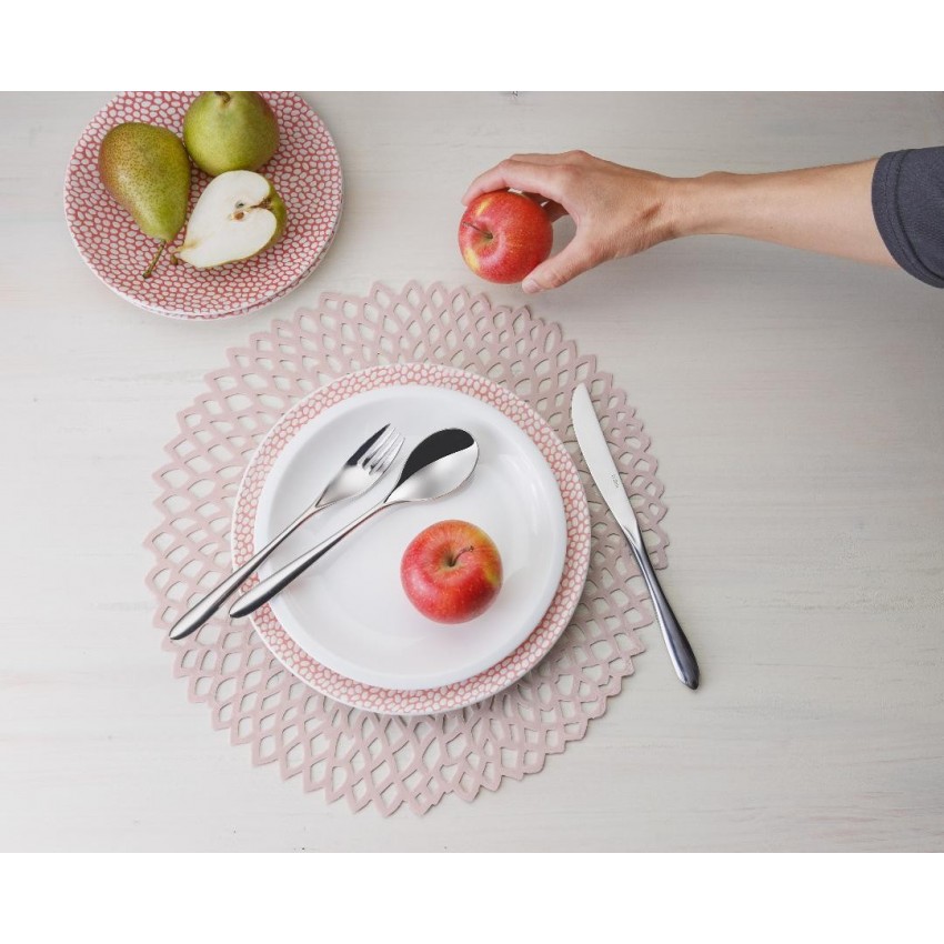 Lot de 6 Fourchettes de table en inox Valencia