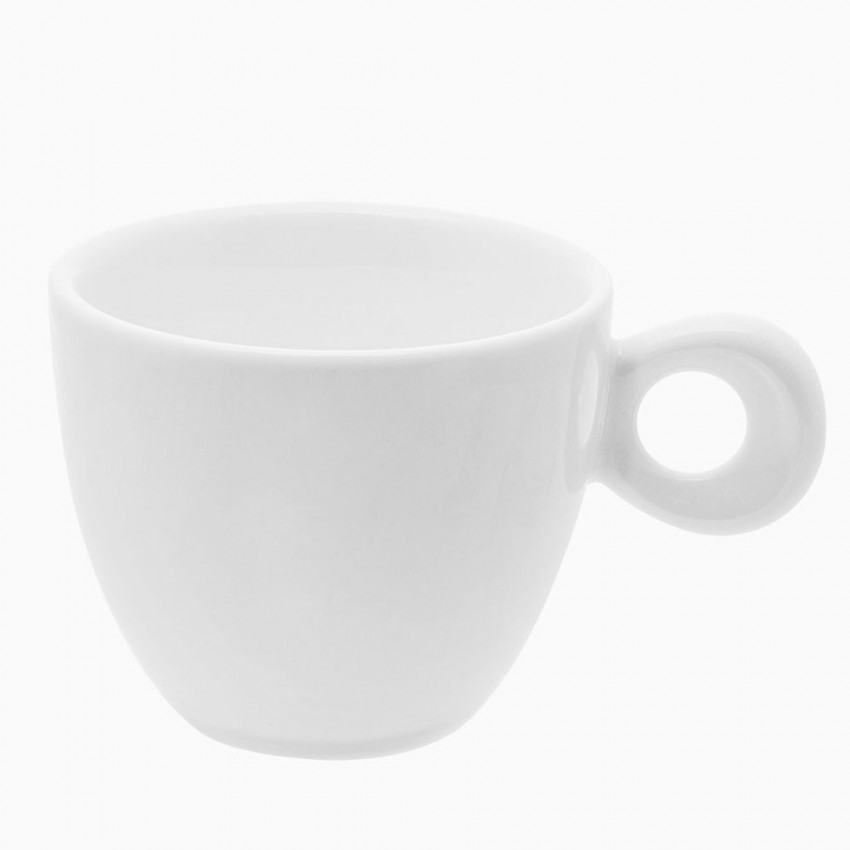 Lot de 6 tasses à café avec sous tasses perforées