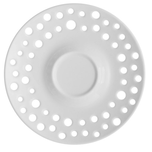 Tasse à café avec sa sous tasse perforées 2