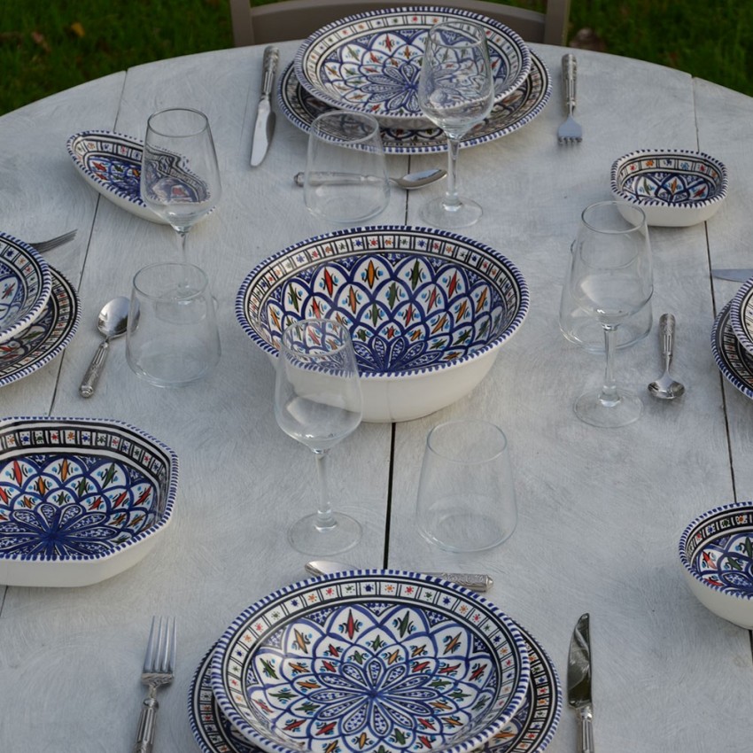 Saladier Bakir bleu - D 30 cm