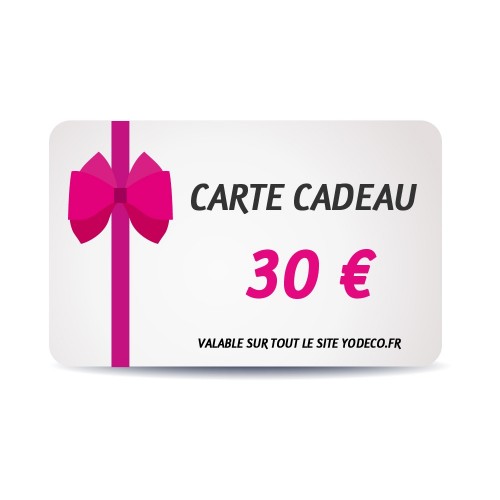 Carte Cadeau de 30 €