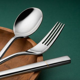 Ménagère 6 personnes en inox 24 pièces Luxus