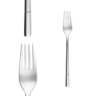 Ménagère 6 personnes en inox 24 pièces Luxus argenté