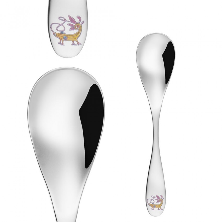 Couverts pour enfants Fruitopia en inox x 4 - Coffret