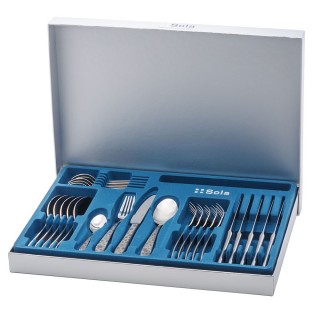 Ménagère 6 personnes en inox 24 pièces Alpha Snow