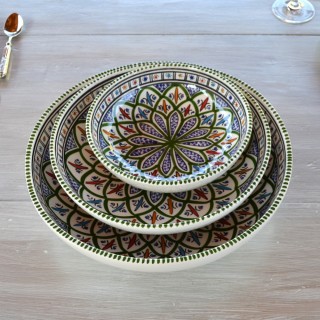 Jatte Bakir vert - D 20 cm