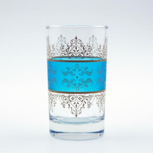 Verres à thé Shéhérazade Bleu x 6