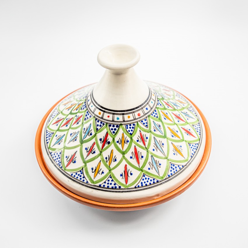 Tajine Bakir Vert - D 31 cm