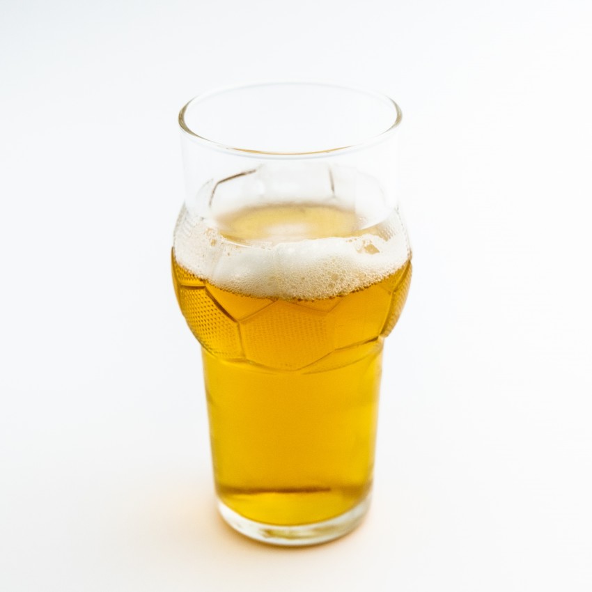 Verres à bière Football 33 cl x 12