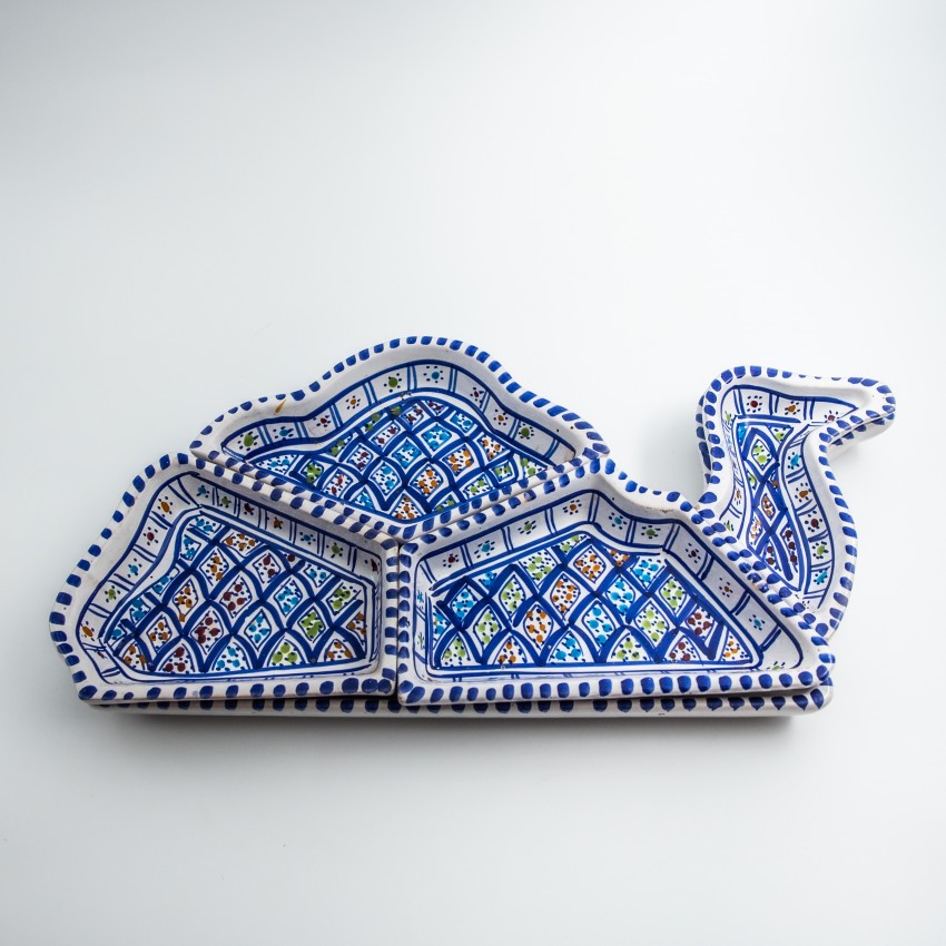 Service apéritif Chameau Bleu