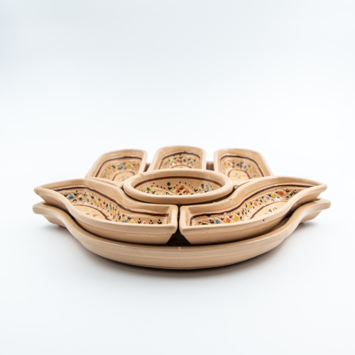 Service apéritif Main de Fatma Marrakech Beige