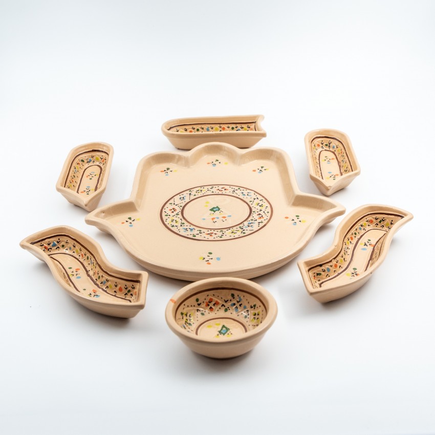 Service apéritif Main de Fatma Marrakech Beige