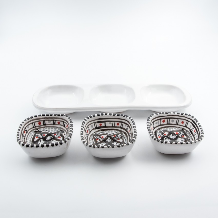 Service apéro tri-bols Anis Gris