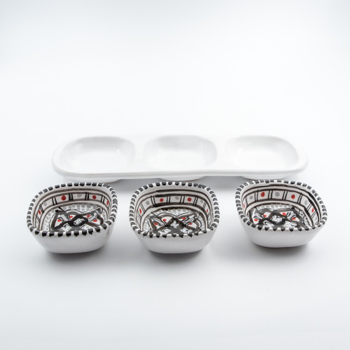 Service apéro tri-bols Anis Gris