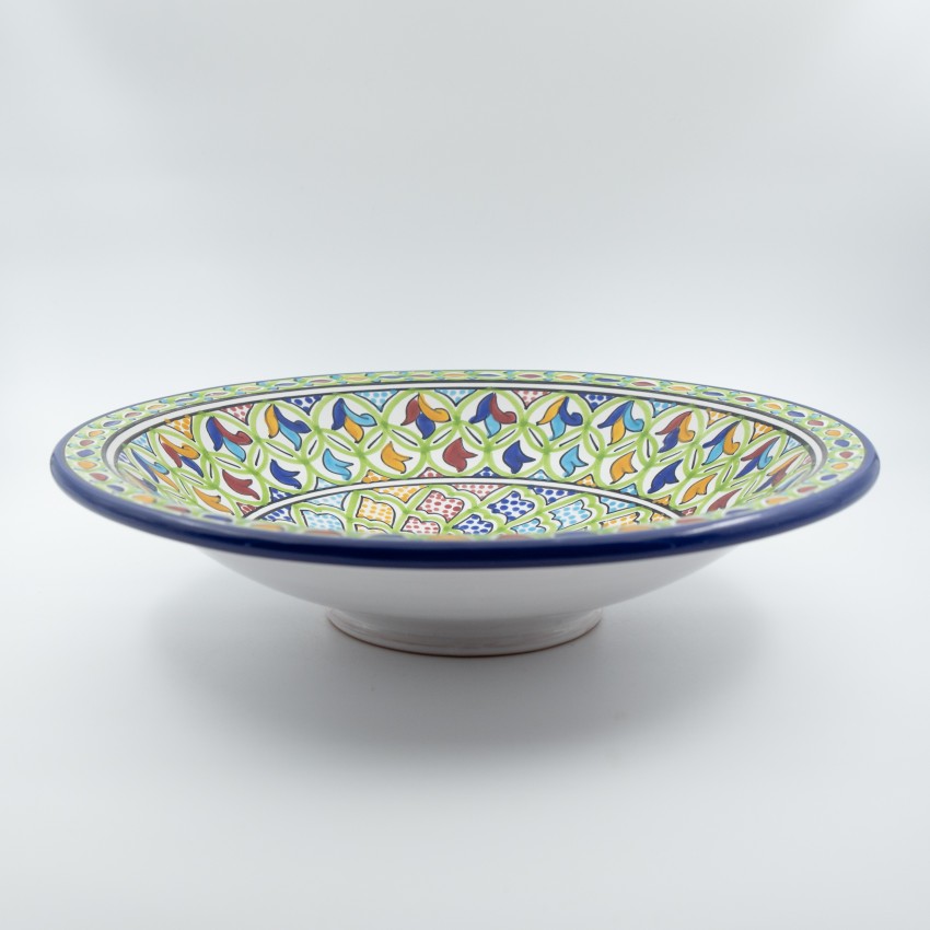 Plat de service Mornag- Pièce unique - D 41 cm