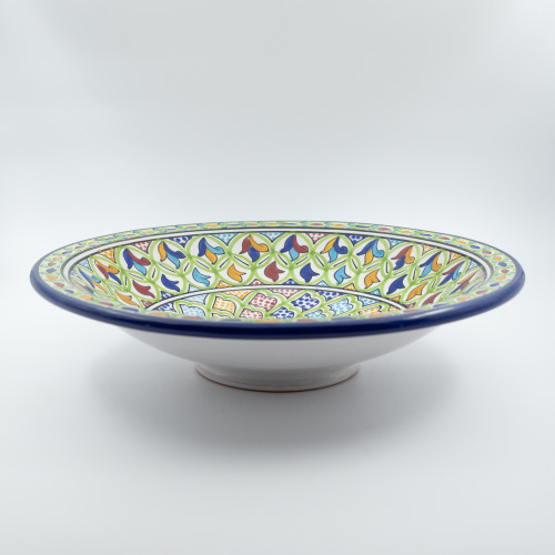 Plat de service Mornag- Pièce unique - D 41 cm