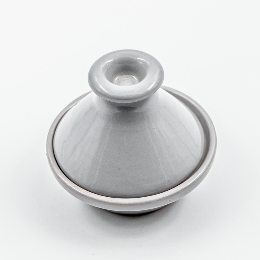 Mini tajine Uni Gris - D 9 cm
