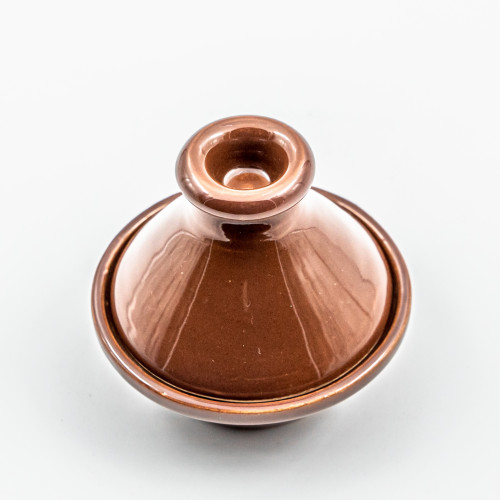 Mini tajine Uni Marron foncé D 9 cm