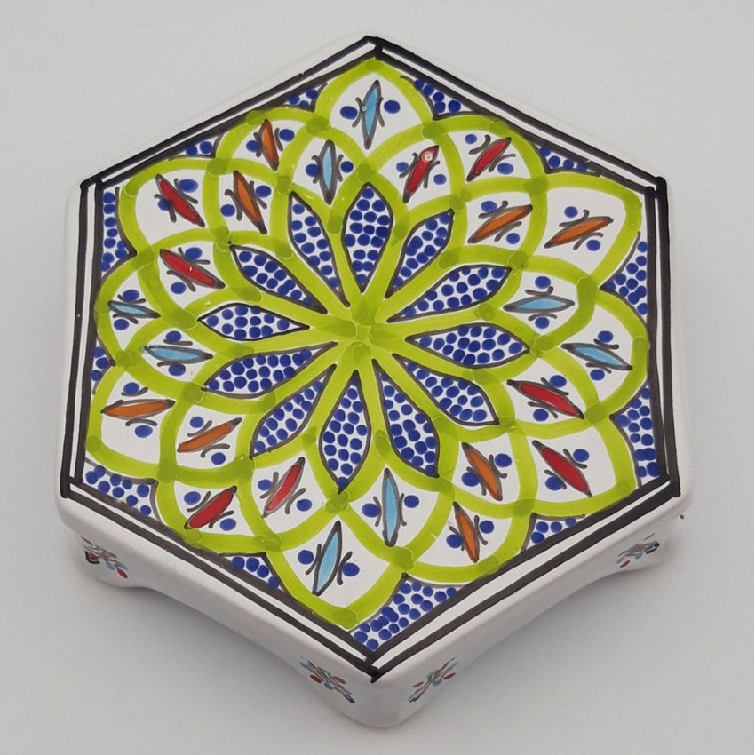 Dessous de plat Bakir vert clair