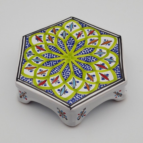 Dessous de plat Bakir vert clair