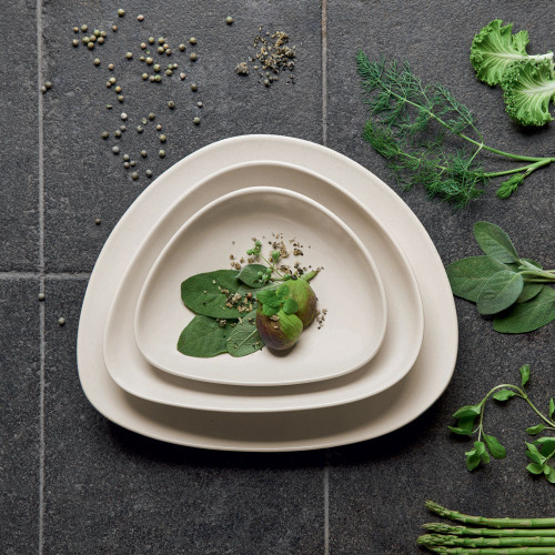 Assiette plate Cuba Crème - D 27.5 cm