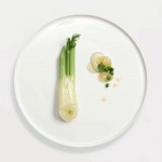 Assiette plate porcelaine blanche - L 27 cm - Oco