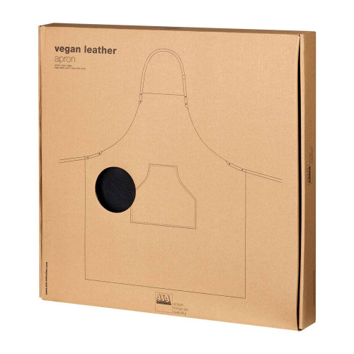 Tablier de cuisine en cuir Marron