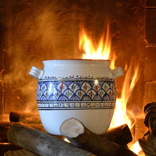 Couscoussier de cuisson - Petit Modèle - Bakir Bleu 2