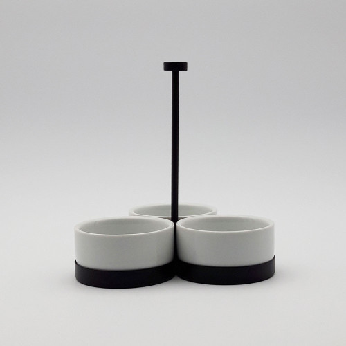 Serviteur 3 coupelles