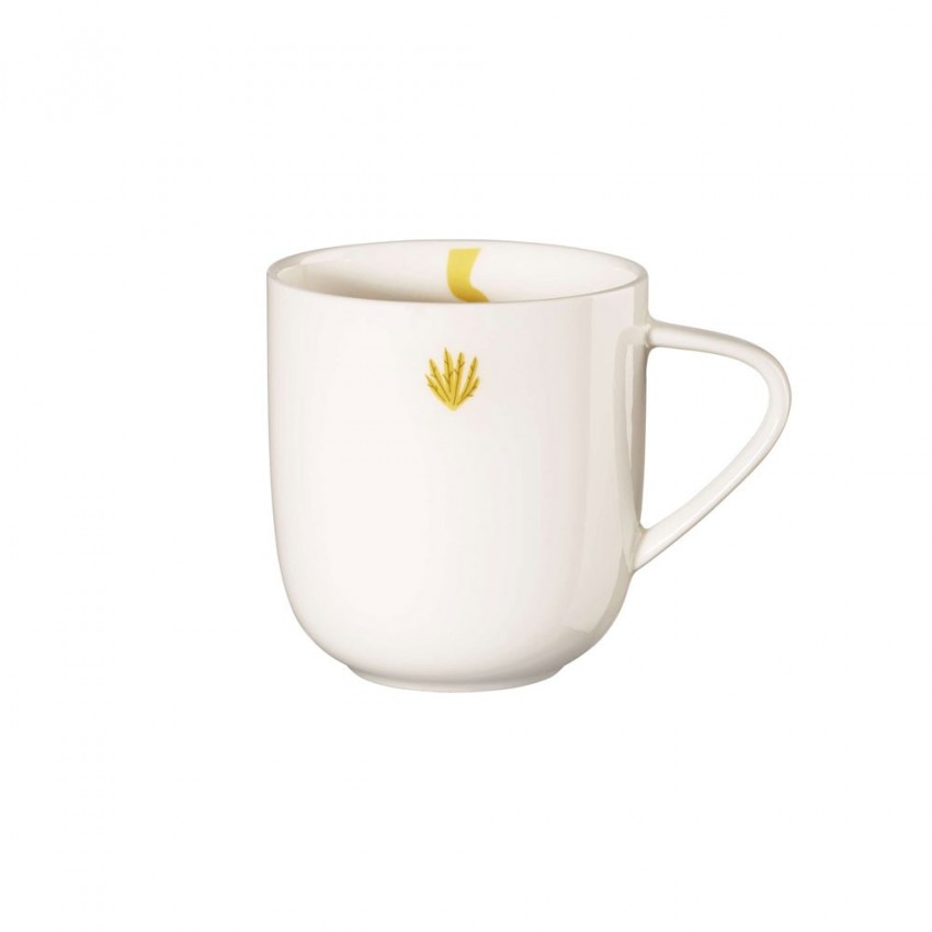 Coffret repas pour enfant en porcelaine Léo le lion - 5 pcs