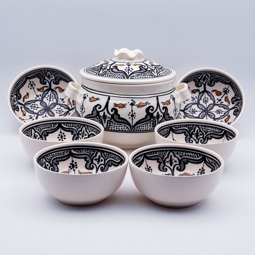 Soupière Marocain Noir