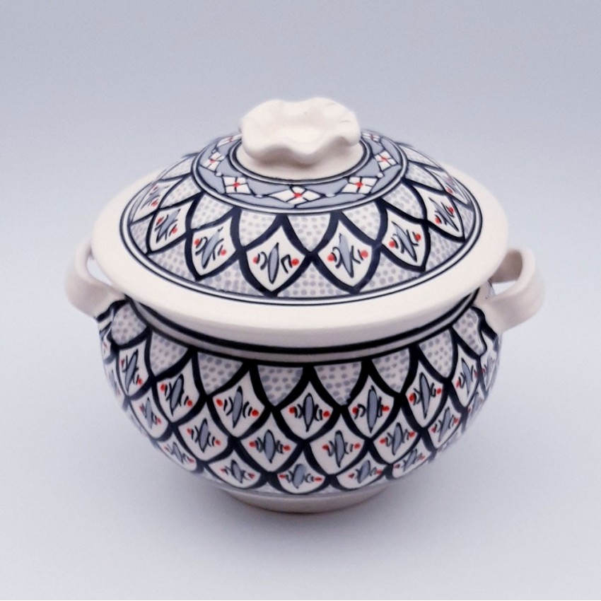 Soupière Bakir Gris