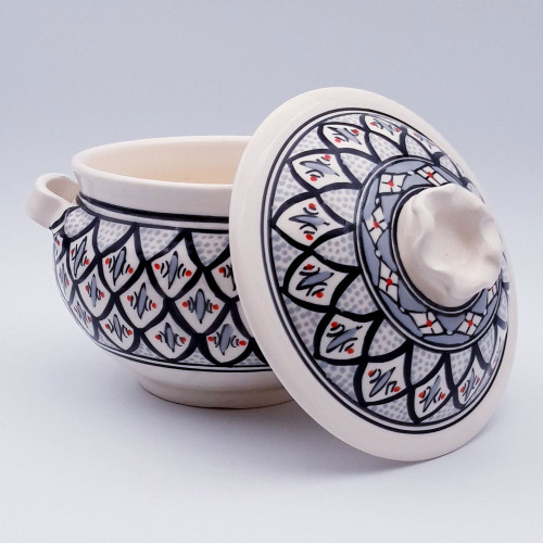 Service à soupe Bakir gris - 12 pers