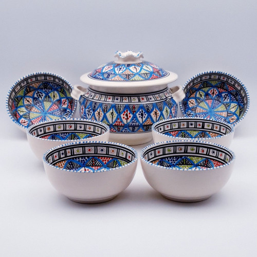 Service à soupe Bakir royal - 8 pers