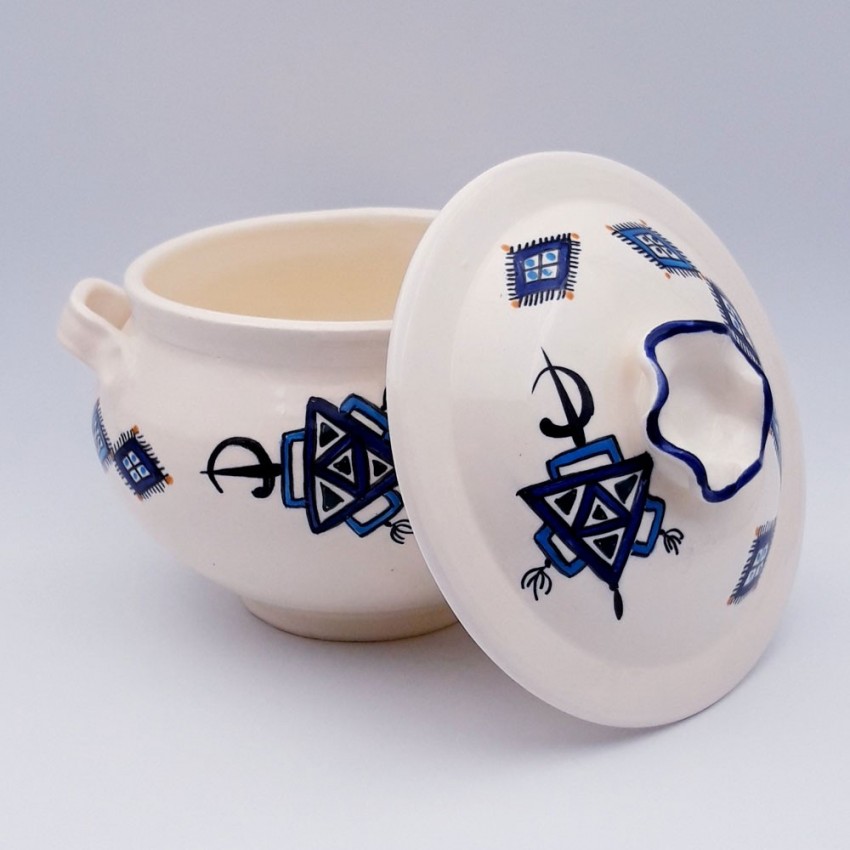 Service à soupe Sahel Bleu - 6 pers